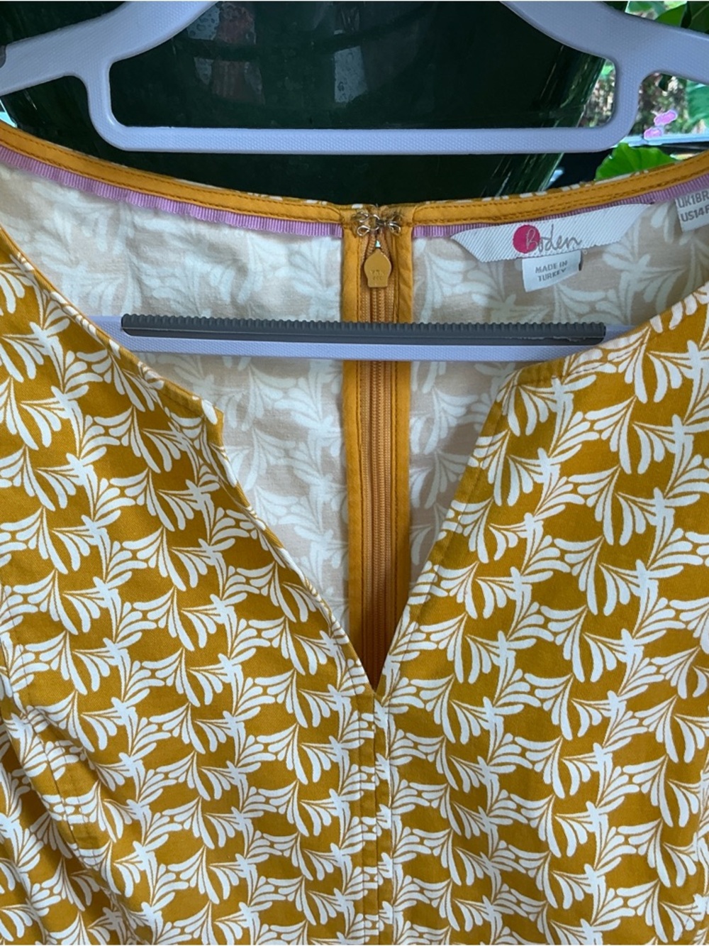 BODEN LADIES SLEEVELESS FITTED DRESS SIZE 14
